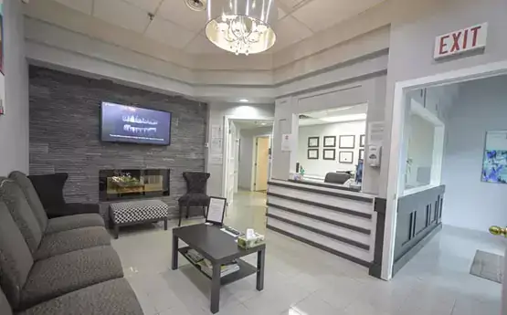 Harbouview Dental patient waiting area